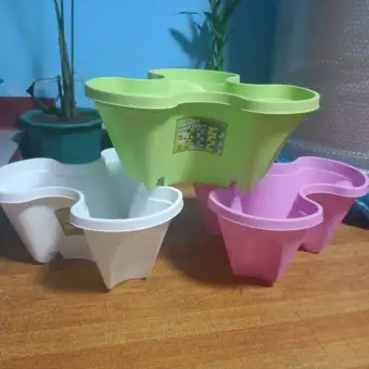 Stackable Flower Pot Buy Sell Online Pots Planters Urns With Cheap Price Lazada Ph