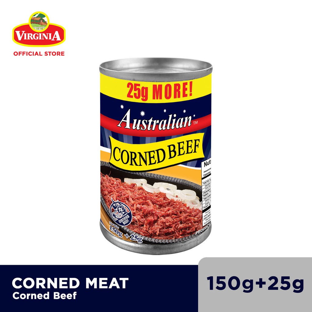 Pabrika direktang benta Australian Corned Beef 150g + 25g Lazada PH