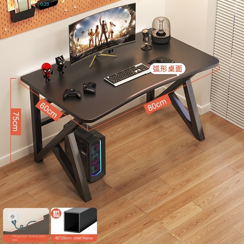 Contemporary and Minimalistic Gaming Desk Sleek and EasytoAssemble
