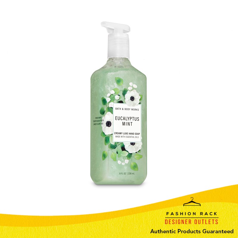 Bath & Body Works Eucalyptus Mint Creamy Luxe Hand Soap 236Ml Lazada PH