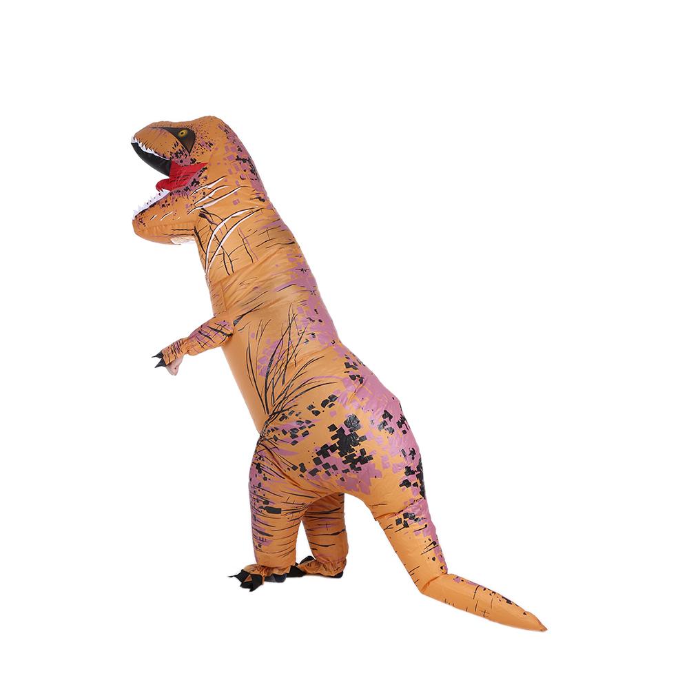 Adult Inflatable Costume T-Rex Dinosaur Costume Adult Blow up Fancy Dress for Cosplay Party