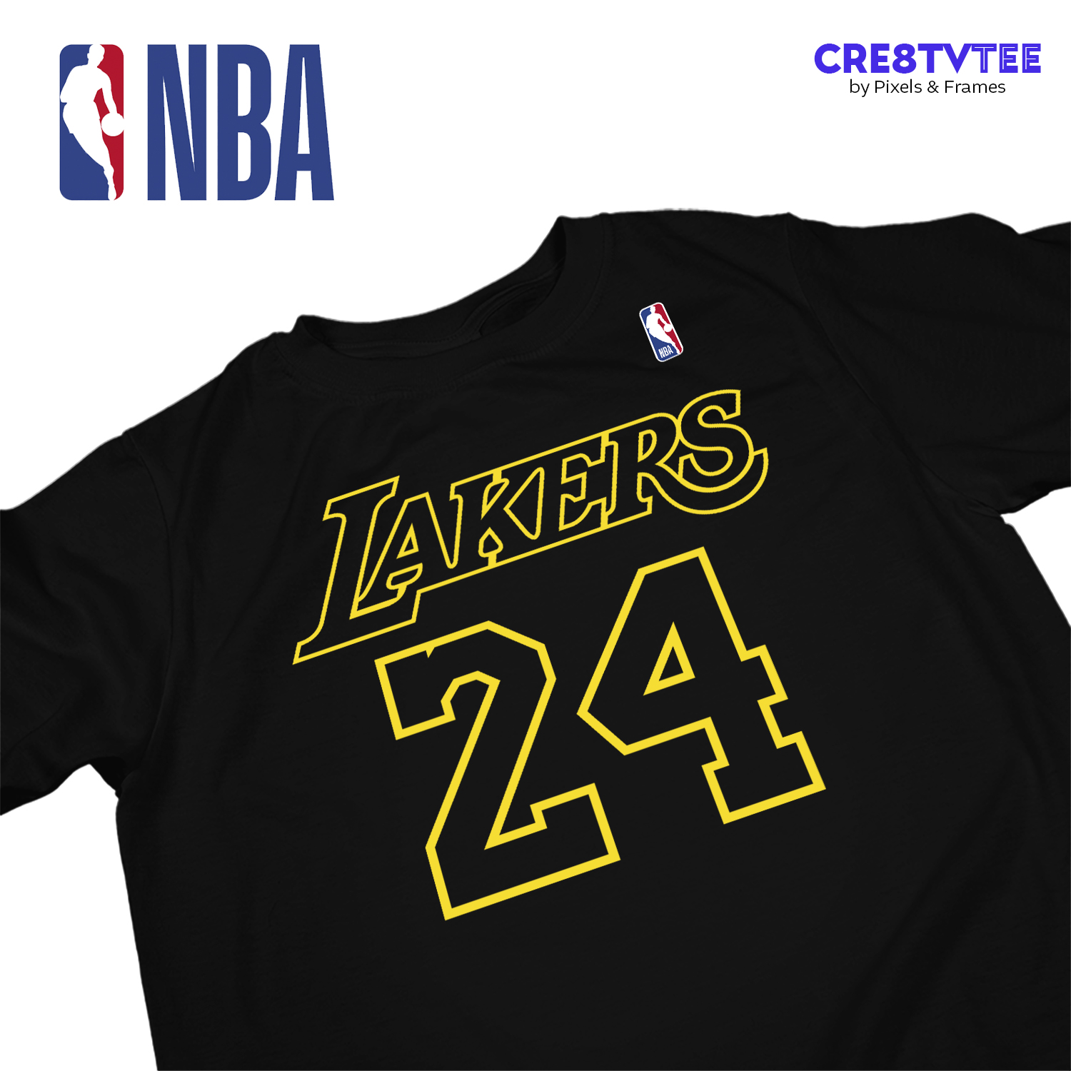 Kobe Bryant Jersey 24 Unisex T-shirt 