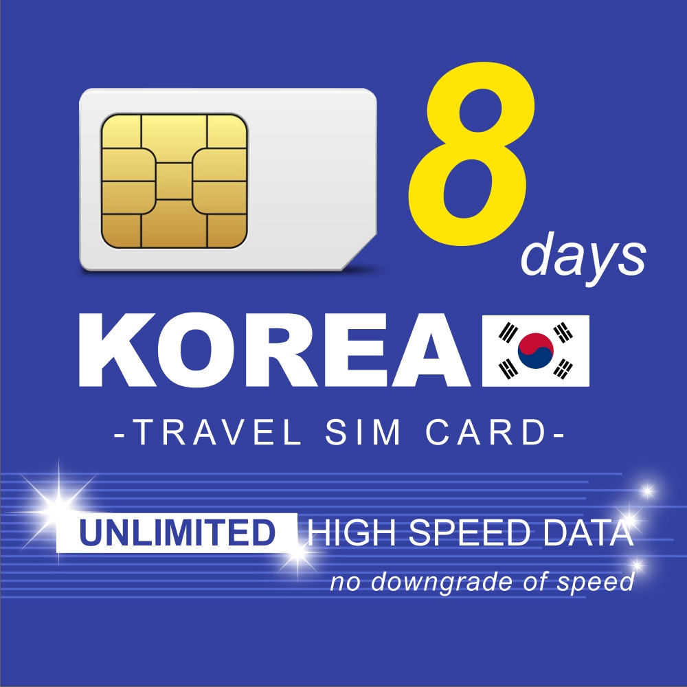 korea travel sim