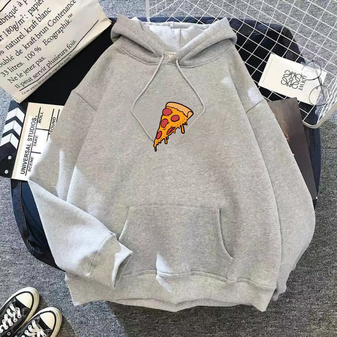 Cute Avocado Saturn Hoodie Women Oversized Pullover Hooded