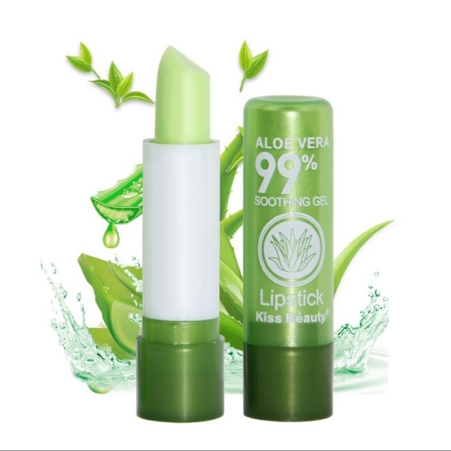 【Kiss Beauty】Aloe Vera 99 Lipstick Soothing & Moisture Lip Balm