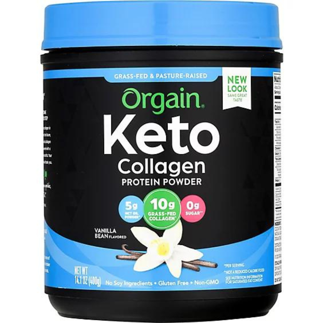 Orgain Keto Collagen | Protein Powder Vanilla Bean Flavored (400 g ...