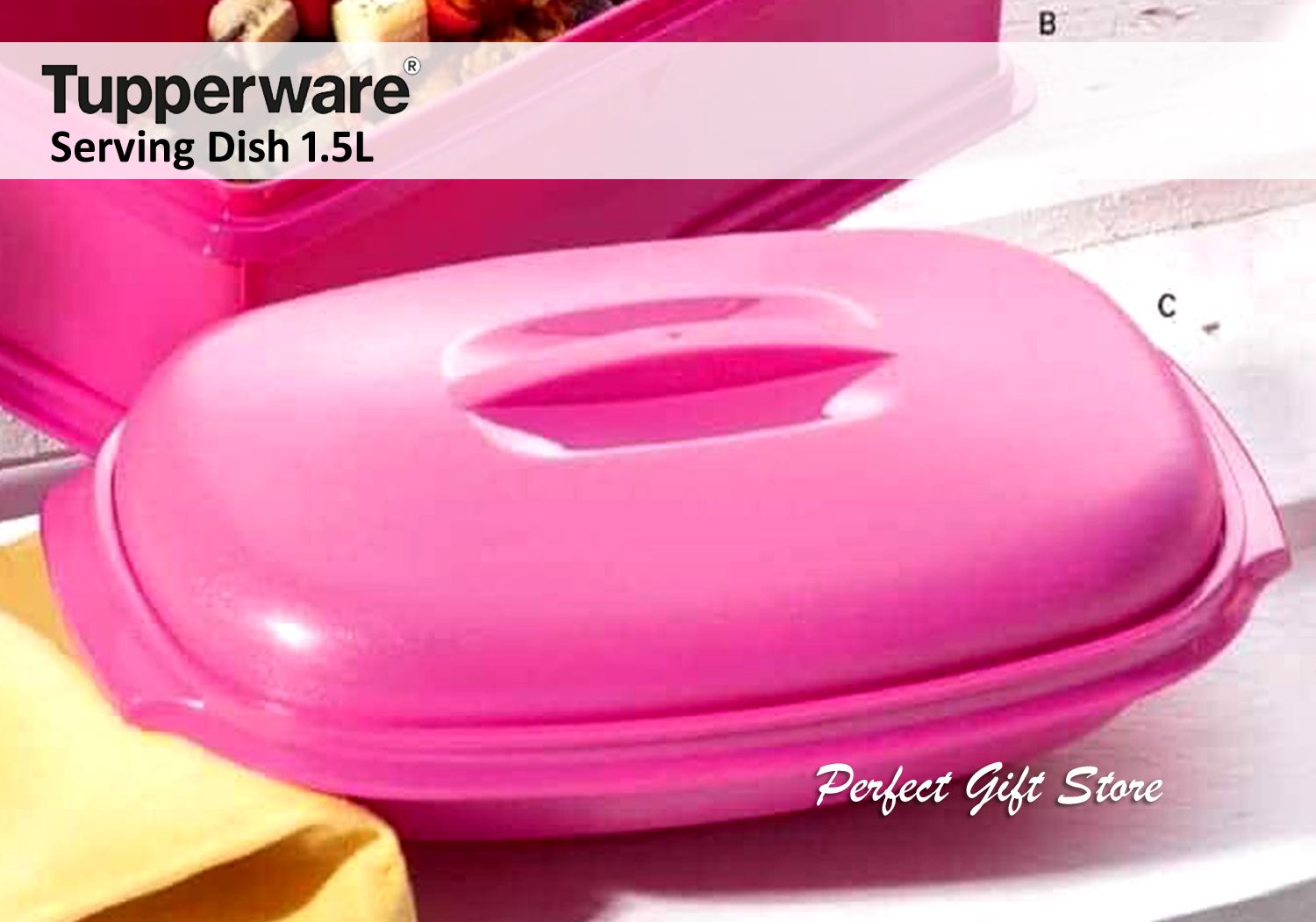 Original Tupperware Serving Dish 1.5L each Lazada PH