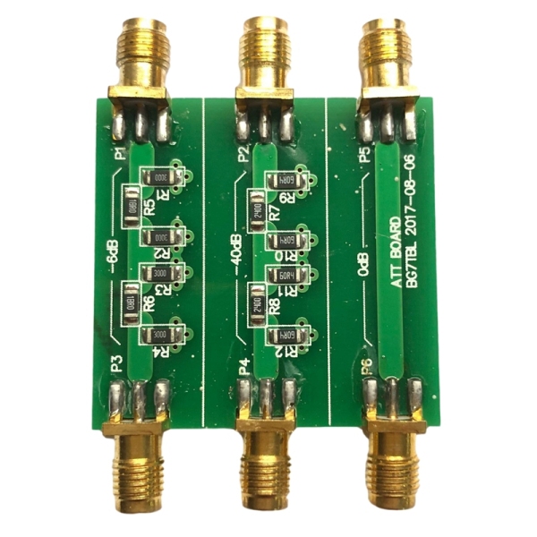 Fixed Attenuator,0DB,6DB,40DB Attenuator Impedance 50 Ohms Frequency Sweeper Calibration Device