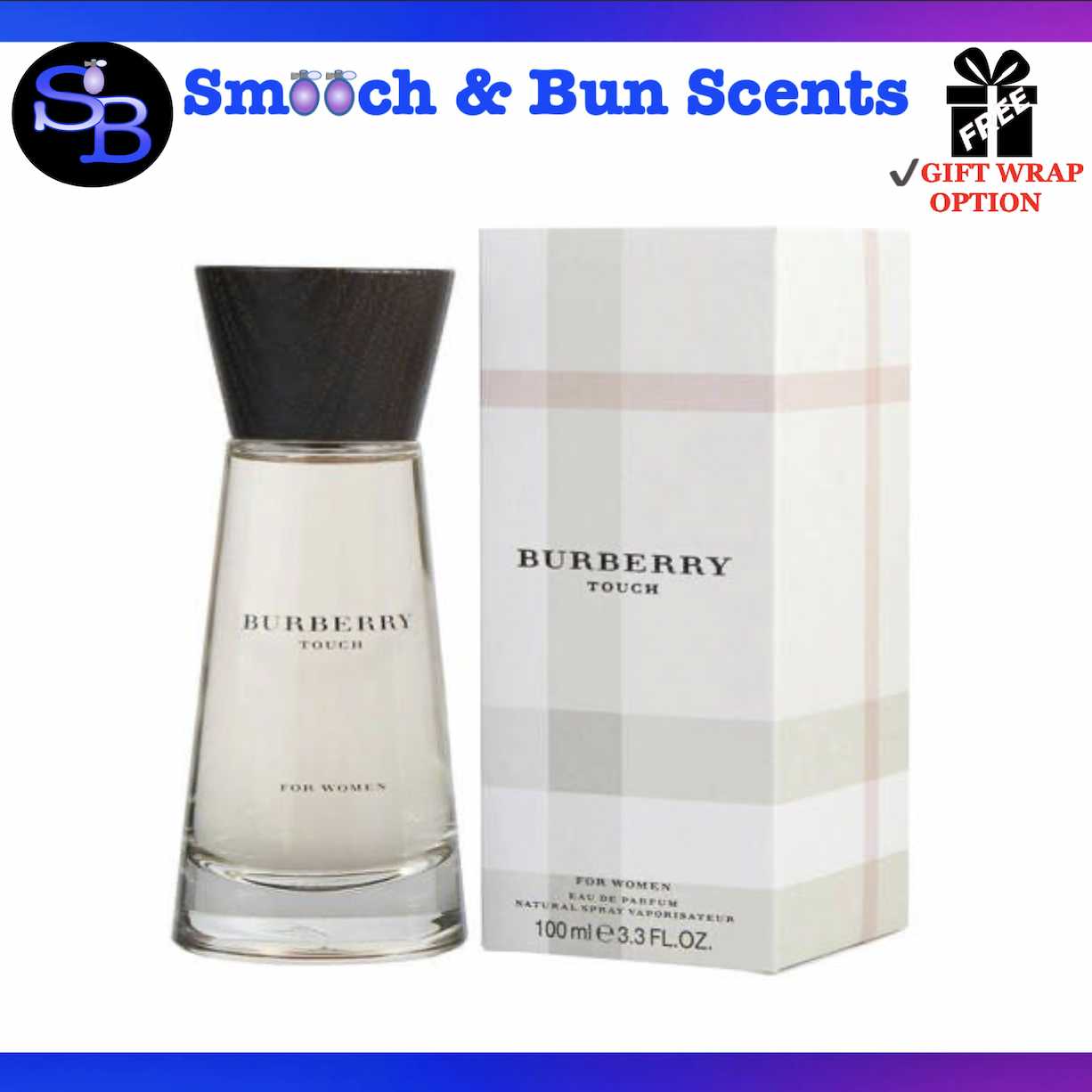 Burberry Touch Women 100ml EDP Authentic Perfume from USA /AU (with Gift  Wrap option for FREE) | Lazada PH