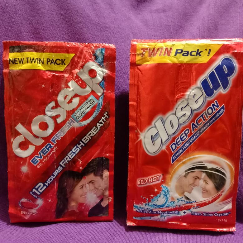 12 pcs.(1 dozen) CLOSEUP Toothpaste Twin Pack sachet (20g.) Lazada PH