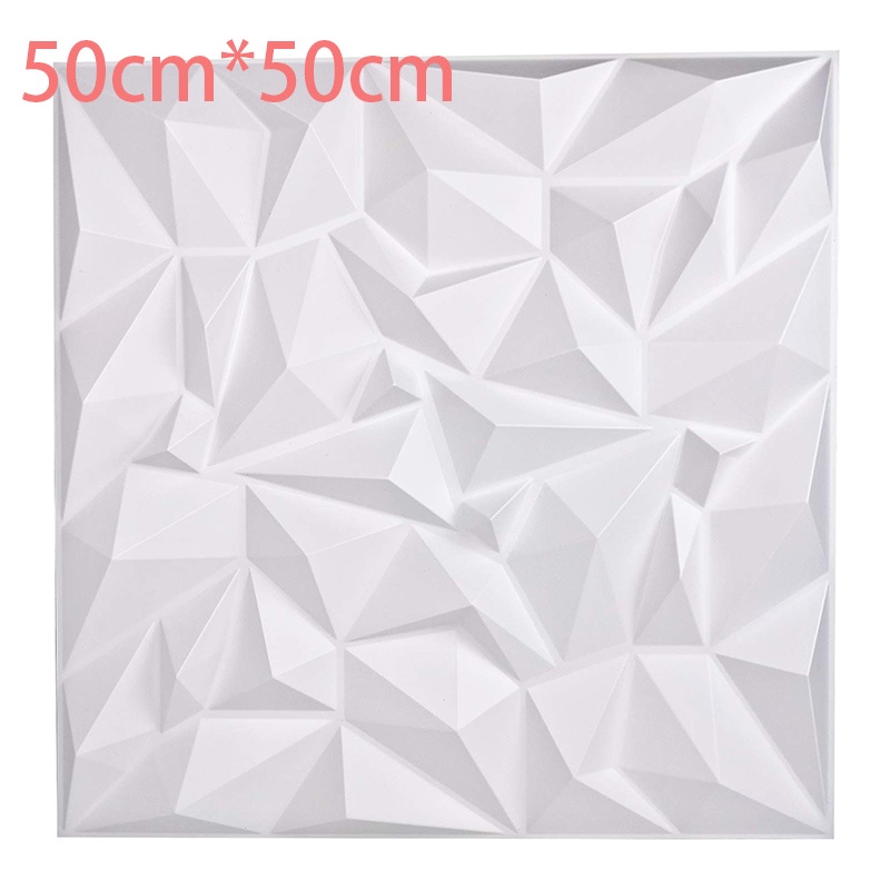 3D Texture Wall Panels PVC 3D Wall Panel Diamond for Interior Wall
