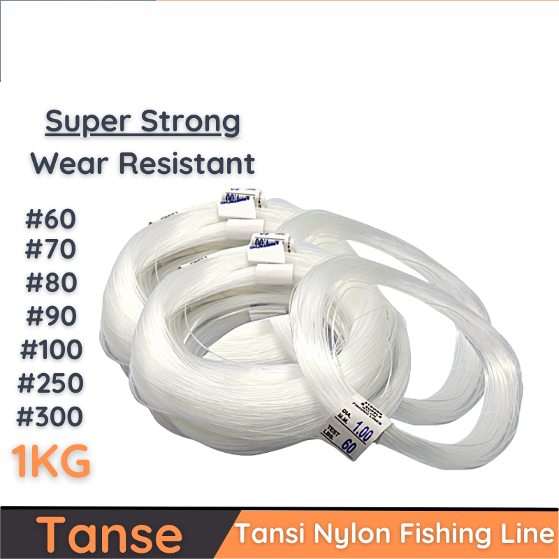 Wholesale 1 KILONylon monoline tansi 60708090100300 string