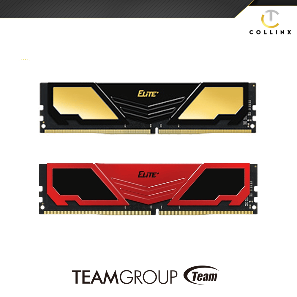 【Team Elite Plus】DDR4-2666MHz16GB×2 ELITE PLUS DDR4 DESKTOP MEMORY BLACK 32GB(4x8GB) 2666MHz CL19