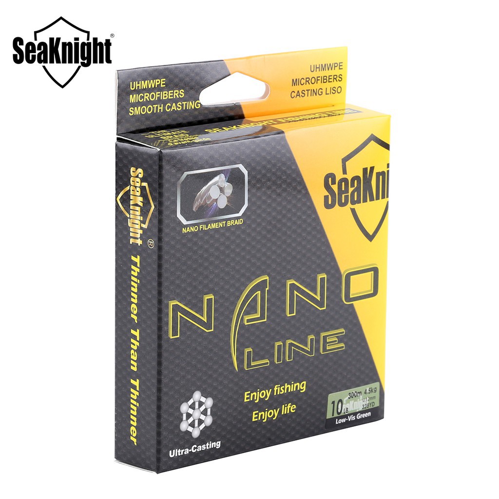 SeaKnight NANO 4 Strands Braided Fishing Line 100M/300M Saltwater