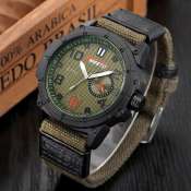 Military Style Luminous Wrist Watch (Brand Name if available)