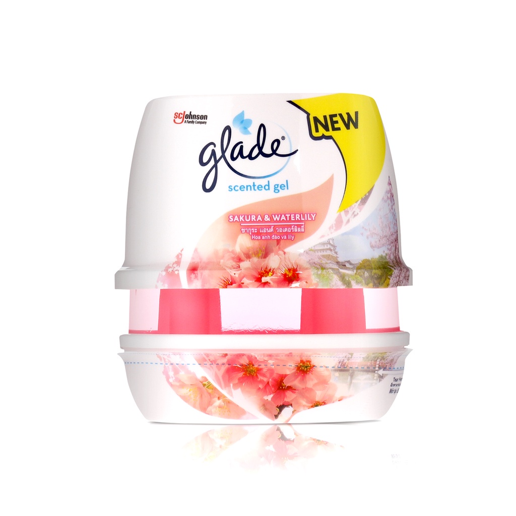 Air freshener Glade Scented Gel Sakura & Waterlily 180g Lazada PH