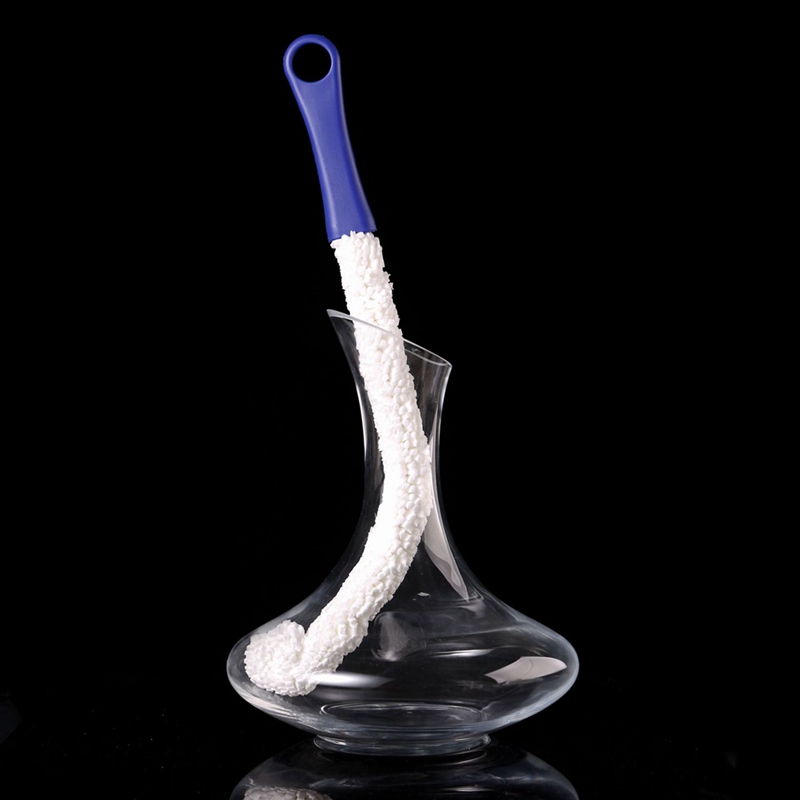3 Pieces Wine Decanter Cleaning Brush,Flexible Wine Glass Cleaner for