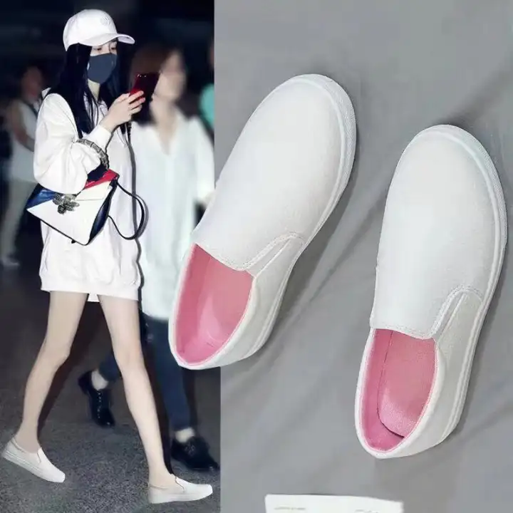 Korean Slip On Shoes Adjust One Size 
