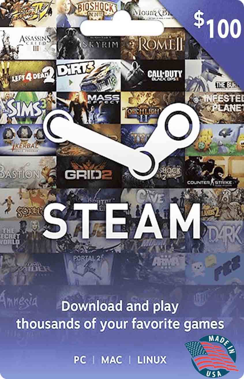 Steam Digital Code $100 Steam Wallet Swc Pubg Dota Cs Go | Lazada Ph