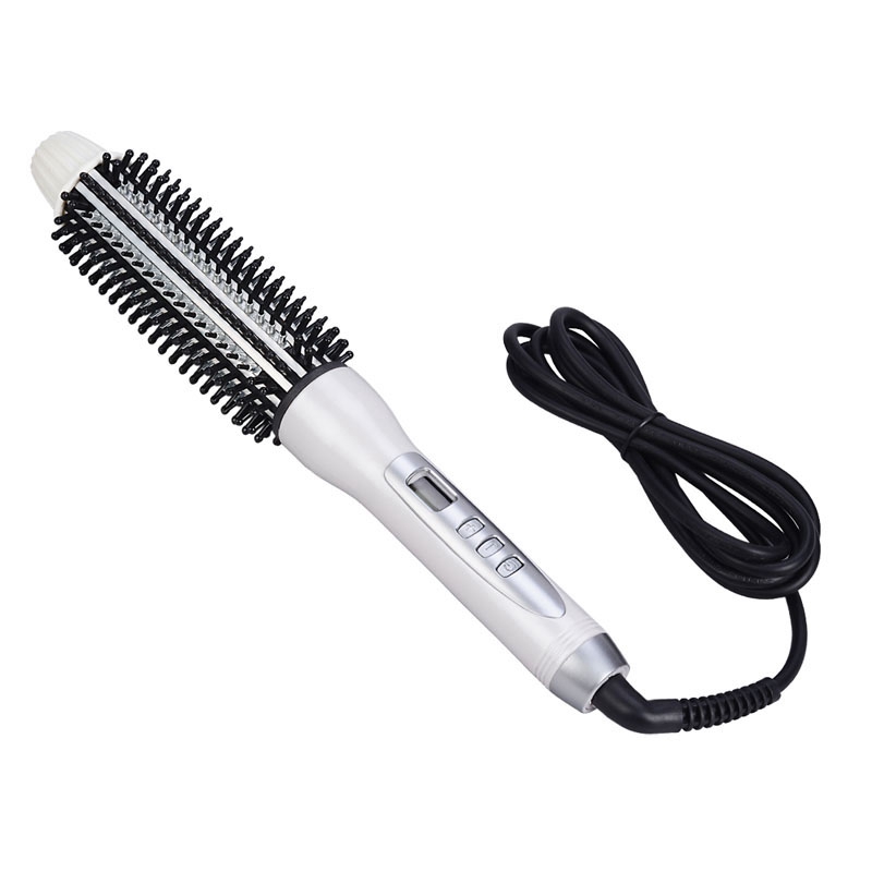 Professional Ceramic Anion Hair Curler Straightener Hot Heat Comb