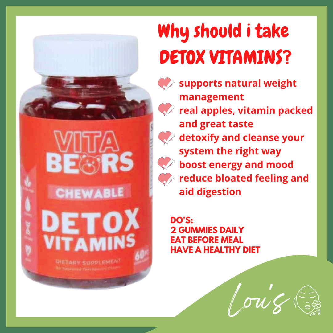 Vita Bears Detox Vitamins 本物 - ダイエットサプリ