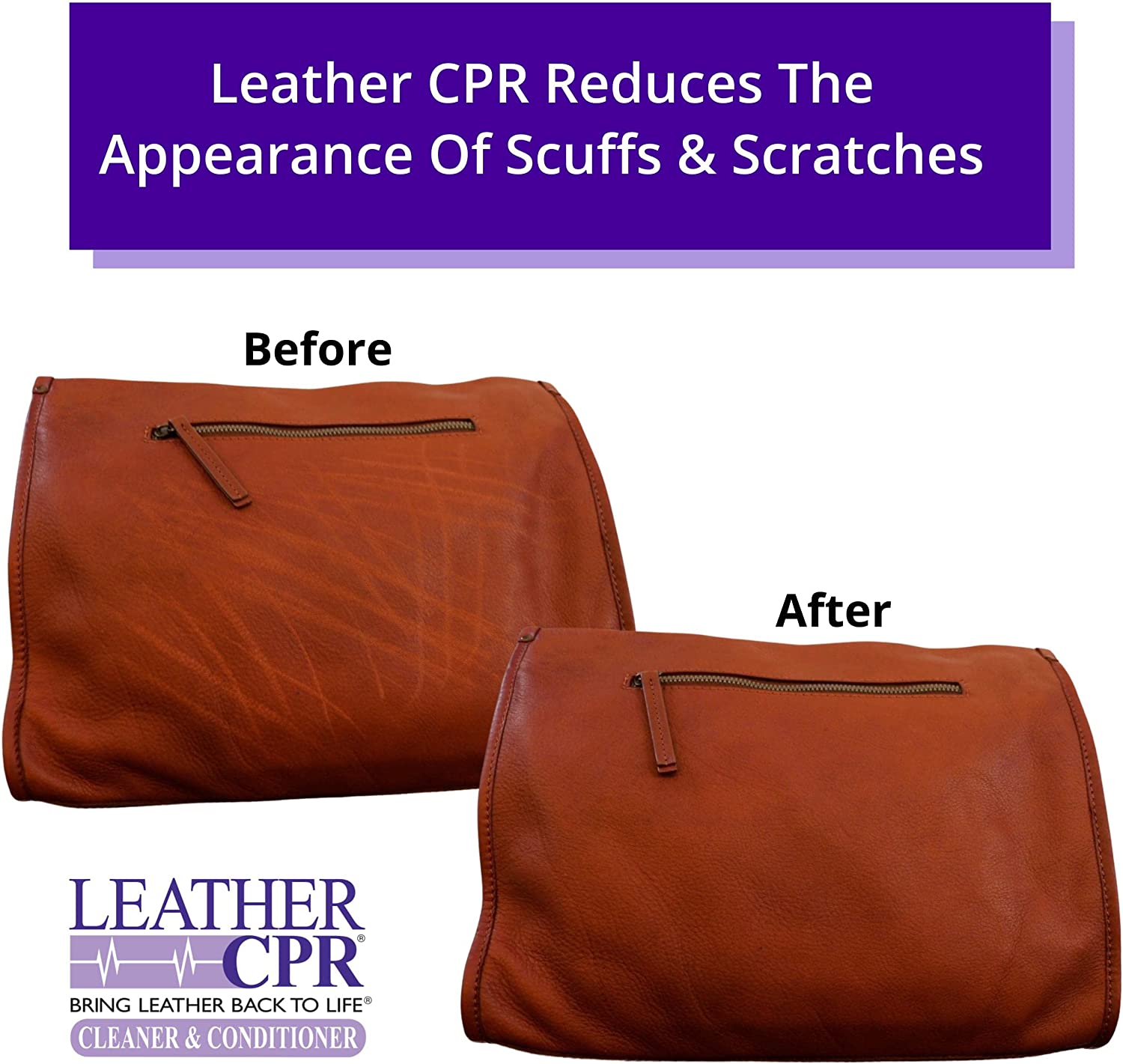 Leather CPR Cleaner & Conditioner, Bring Leather Back To Life! 