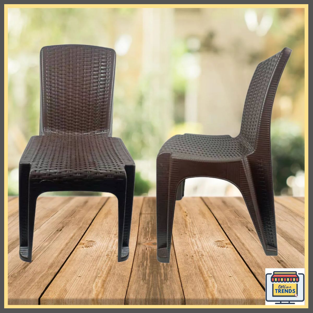 2PCS JOLLY RATTAN ALPHA CHAIR/ DINING CHAIR/ RATTAN CHAIR/ CHAIRS ...