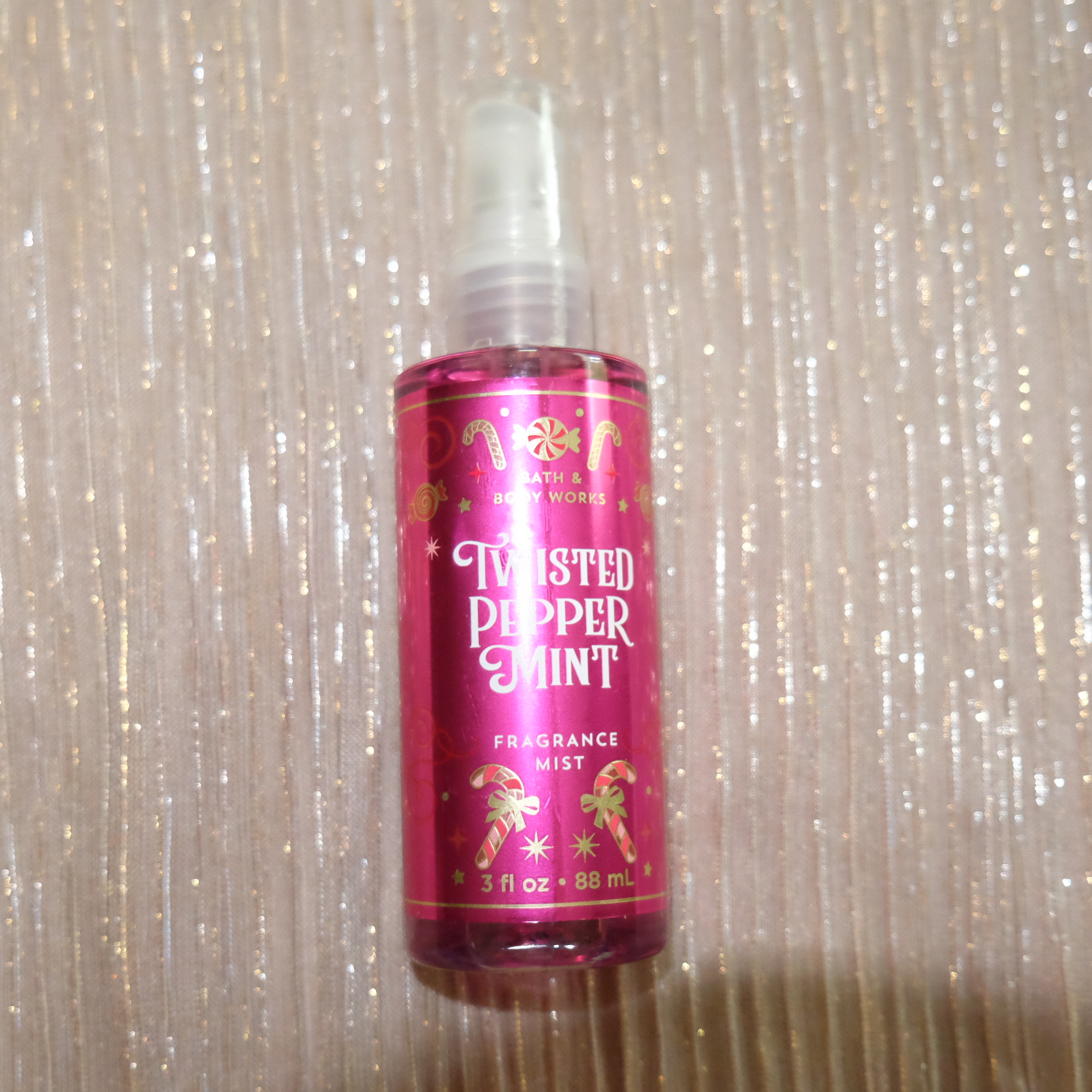 Bath and Body Works Twisted Peppermint Fragrance Mist 88 ml