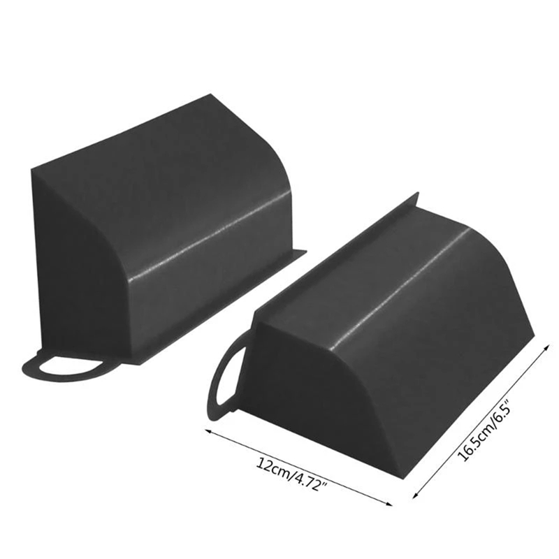 1 Pair Air Intake Scoop Car Dynamic Air Scoops for BMW E90 91 E92 E93 E84 M3 Black