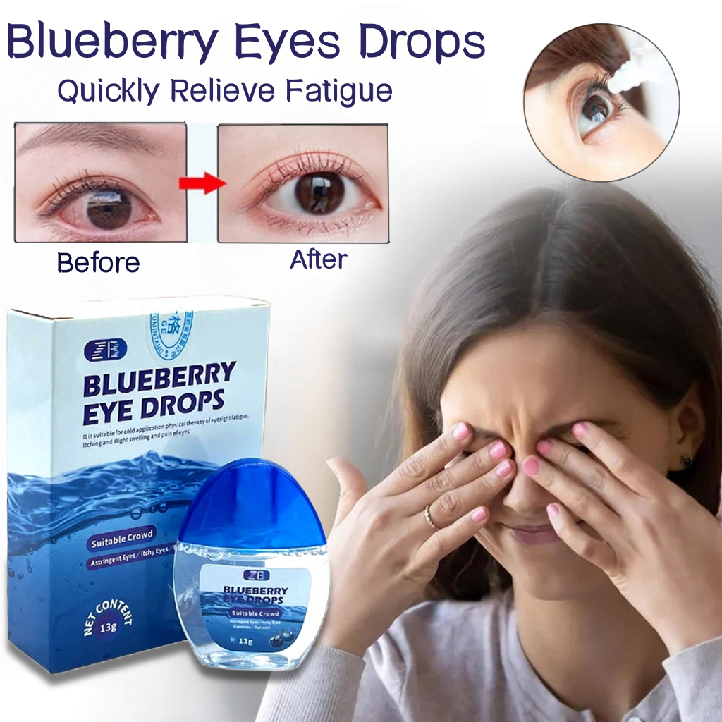 (buy 1 take 1)Original Blueberries Eye Drops for Clear Vision Dry Eyes ...