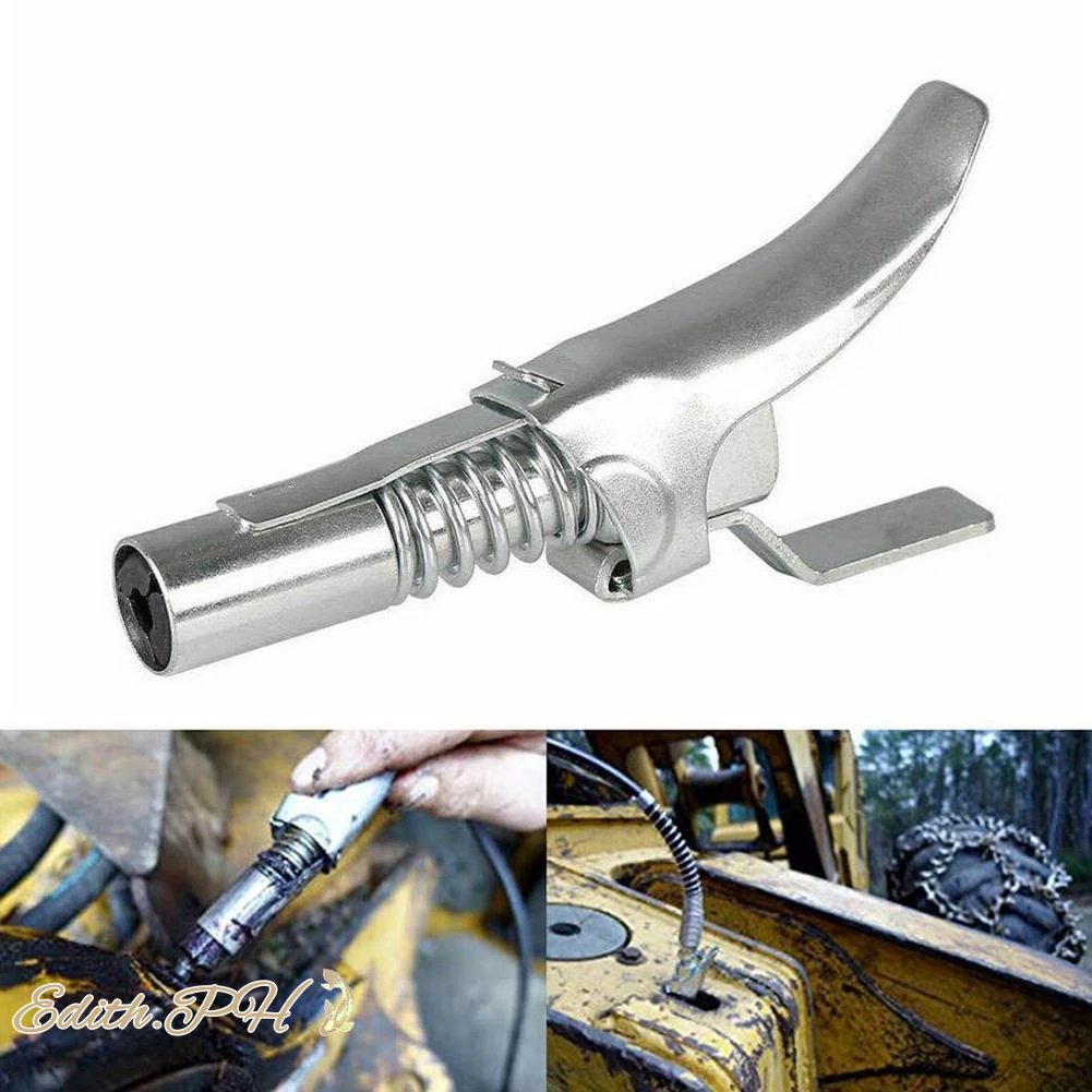 Universal Grease Gun GBT Quick Release Coupler Lock SelfLocking Non