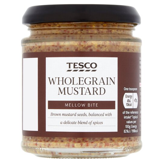 Tesco Wholegrain Mustard Mellow Bite 180g Lazada PH
