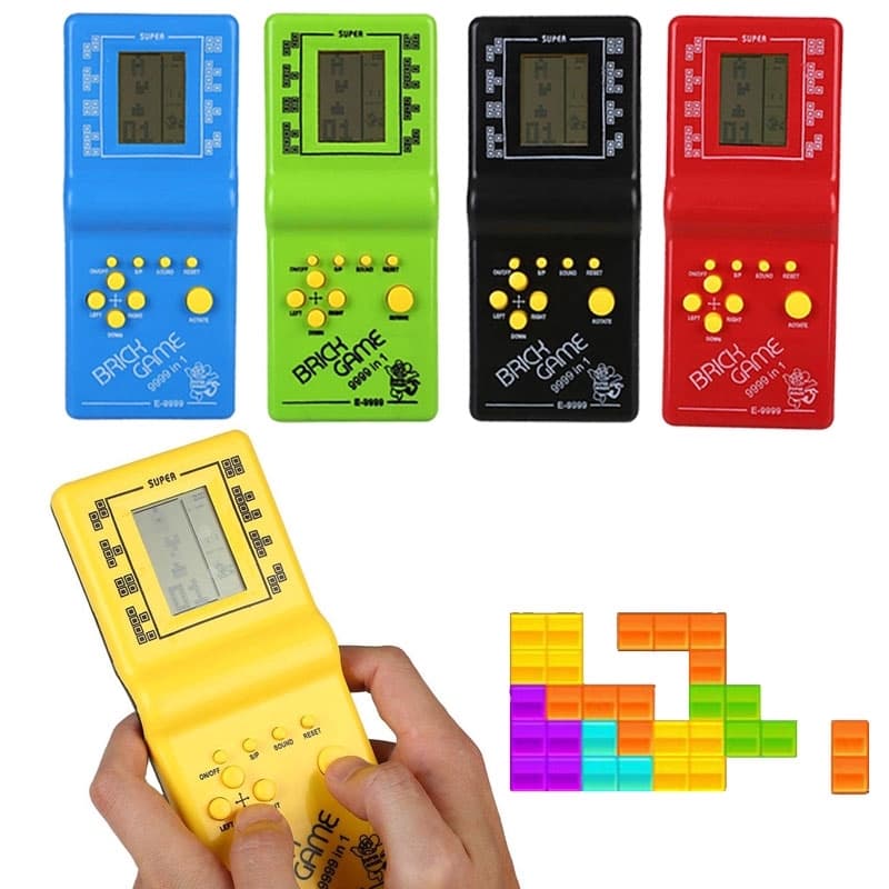 Classical Tetris Brick Game Handheld Game Machine Kids Game Machine Mini  Toys Best Gift For Children | Lazada PH