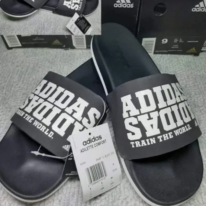 adidas train the world slides