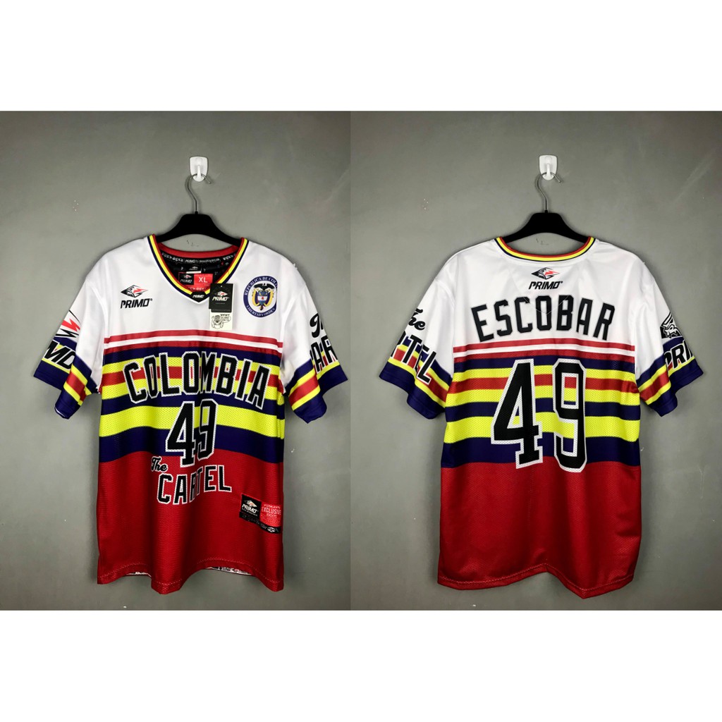 Pablo Escobar Newspaper Colombian Short Sleeve Baseball Jersey – The Mob  Wife