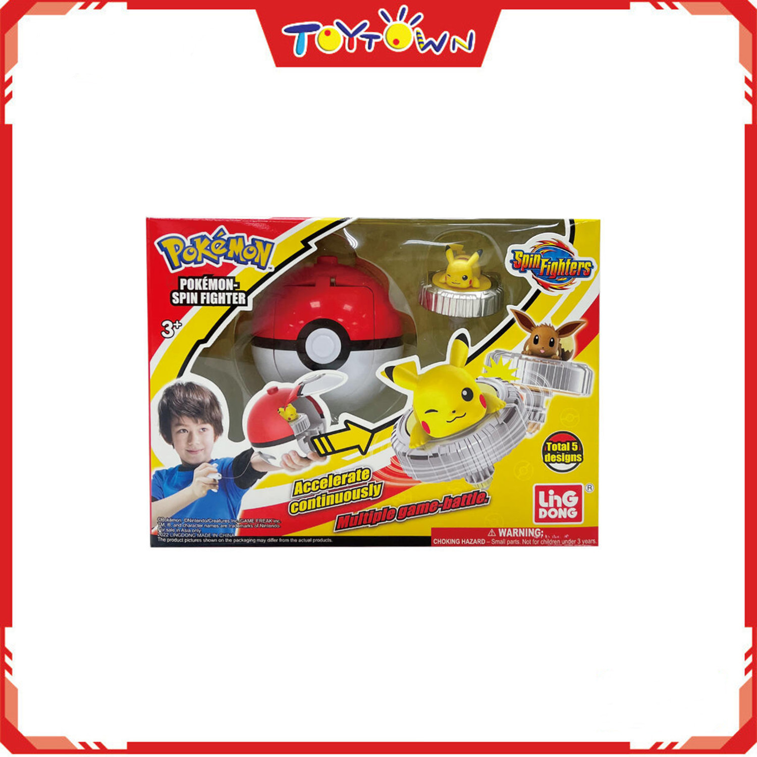 Pokemon LD Pokemon Spin Fighter Children Development Toys To
