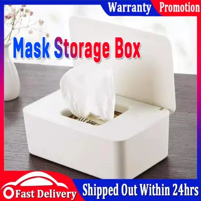 Storage Box Mask Packaging Box Disposable Masks Case Plastic Rectangle Organizer Storage Box Organizer Plastic Box Mask-Storgage-Box