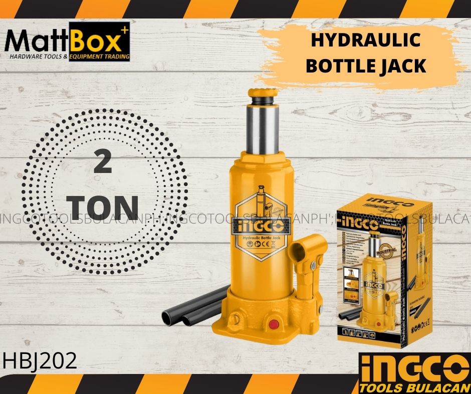 INGCO HYDRAULIC BOTTLE JACK (HBJ202) Lazada PH
