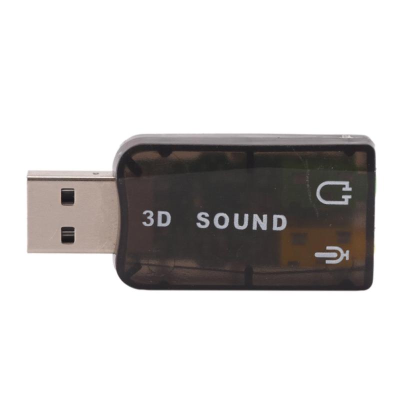 Bảng giá Elector New USB5.1 to 3.5mm mic headphone Jack Stereo Headset 3D Sound Card Audio Adapter Phong Vũ