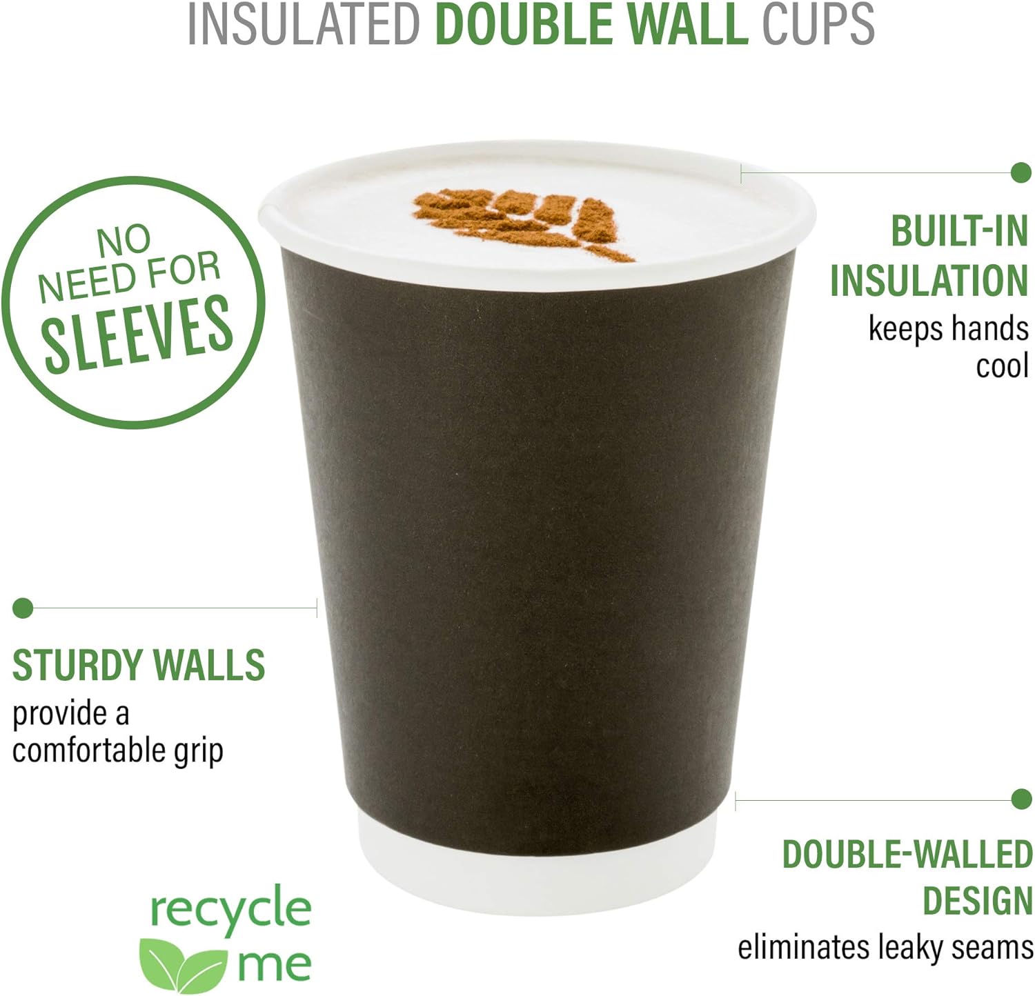 25pcs Top Quality DW Black Coffee Paper Cup 12oz | Lazada PH