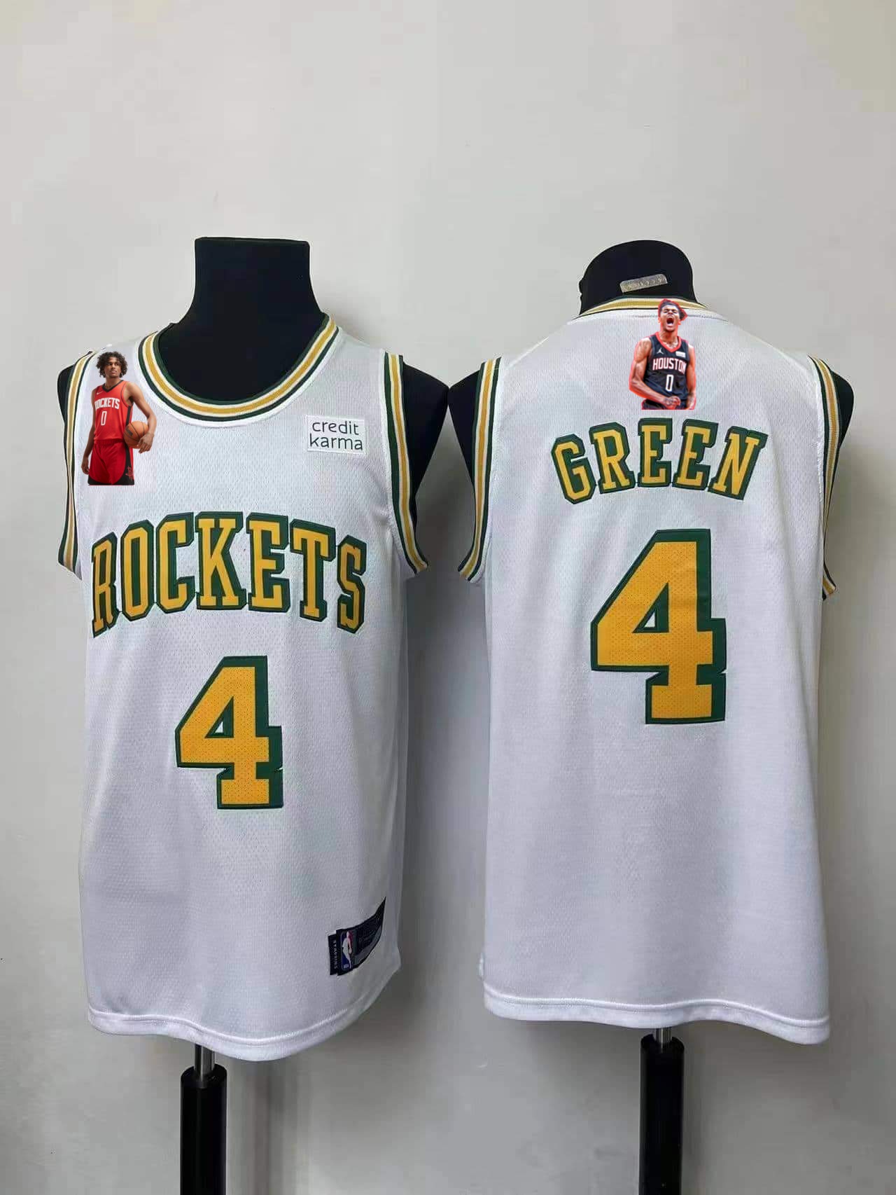 Houston Rockets Jalen Green 2023 NBA Rising Stars Blue Jersey – US