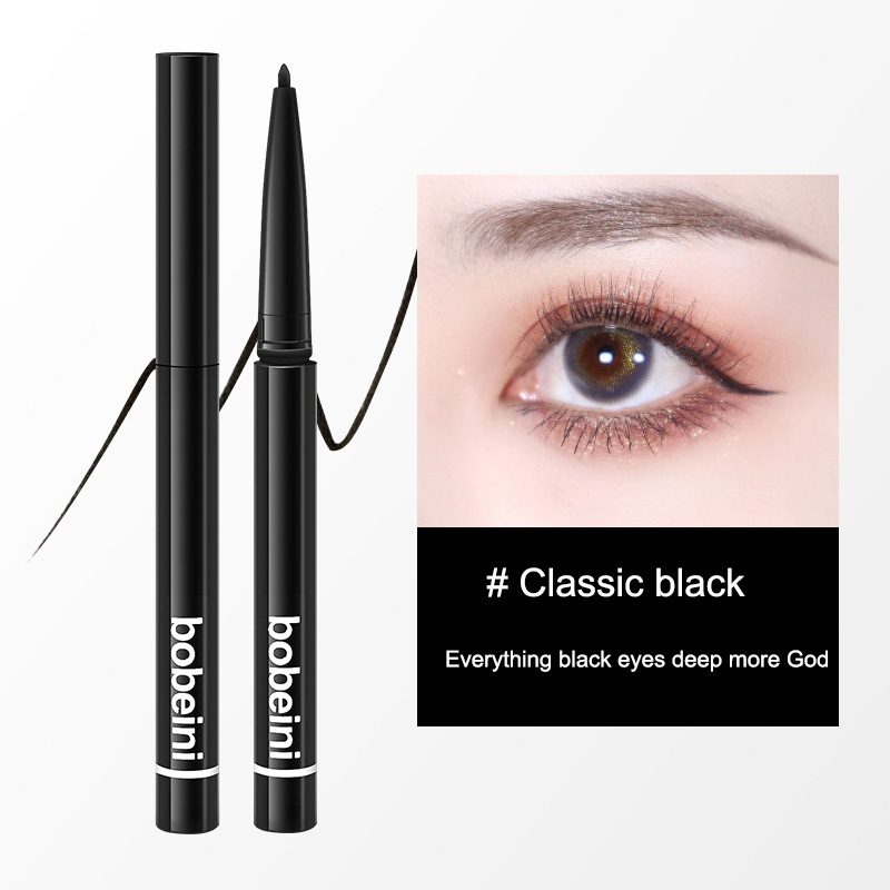 Slim Tip Eyeliner Gel Pen Easy To Color Waterproof No Smudge Eyeliner