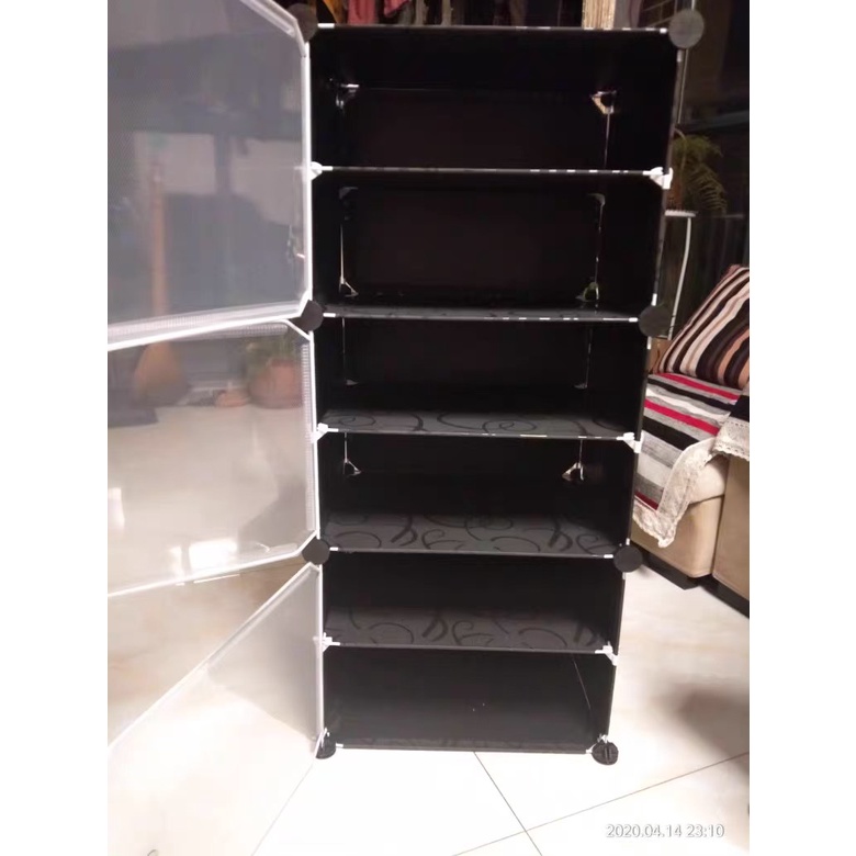 Bag Storage DIY 3 Layers Multipurpose Stackable Bag Display