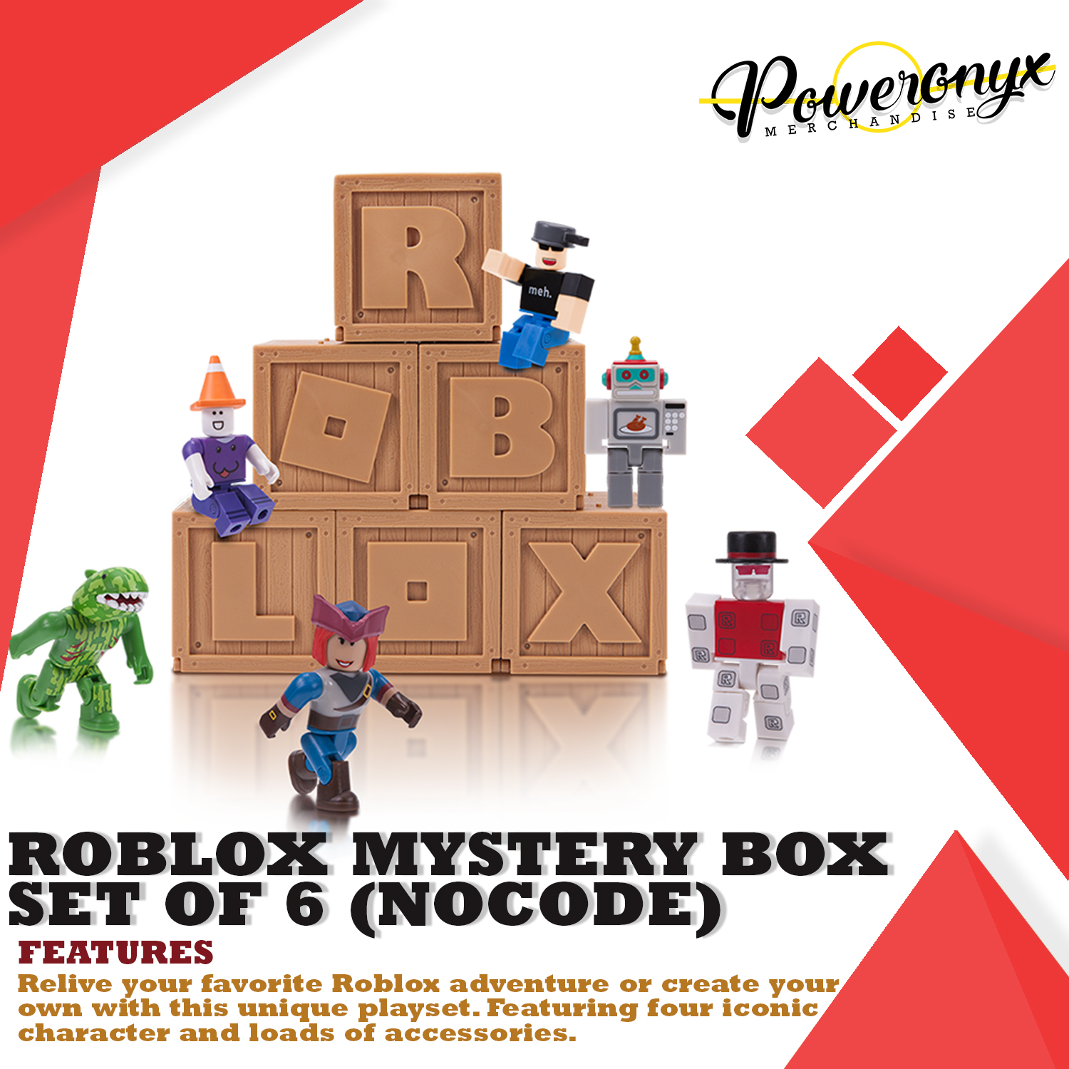 Best Buy: Roblox Series Mystery Figures Styles May Vary