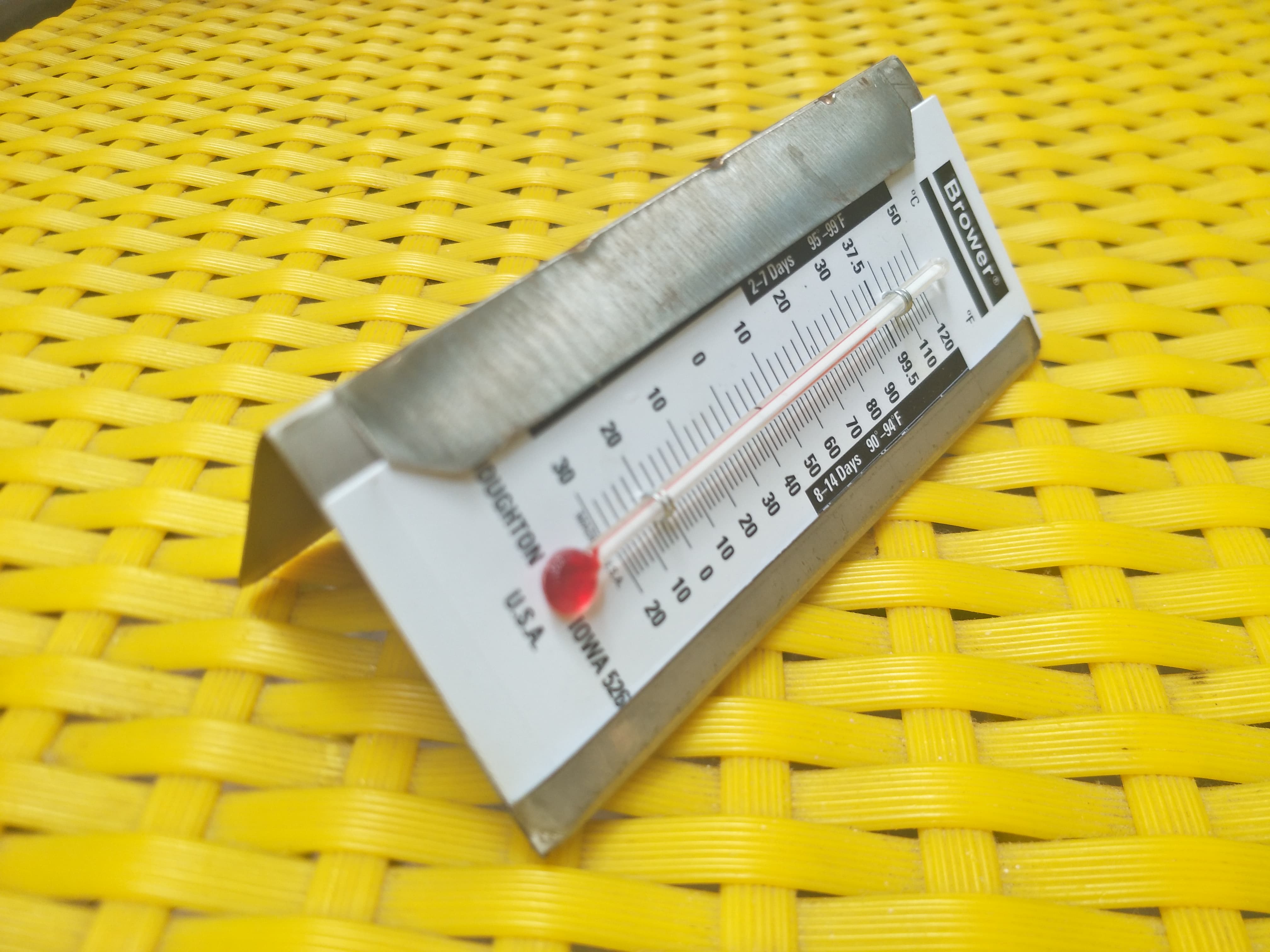 DEPARTMENT - BR INCUBATOR THERMOMETER
