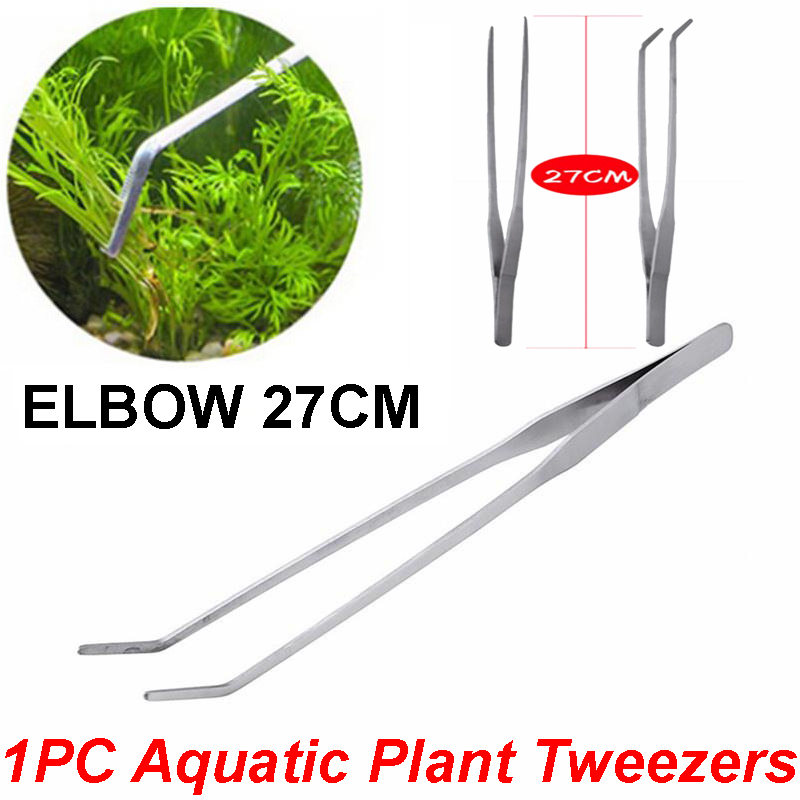 Straight Aquatic Plants Tweezers 13.2 long