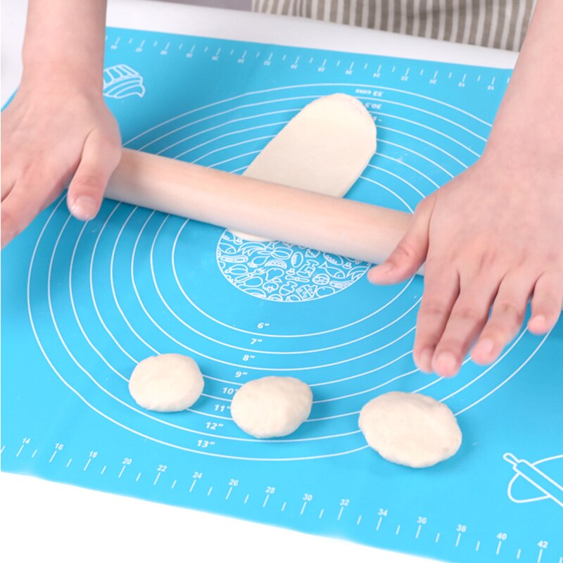Silicone Baking Mat Flour Rolling Scale Mat Kneading Dough Pad