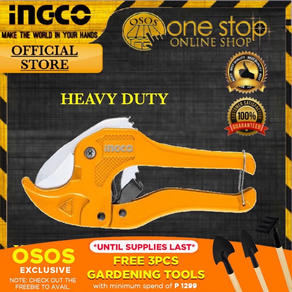 Original Brand of Ingco By OSOS Industrial Grade PVC Pipe Cutter