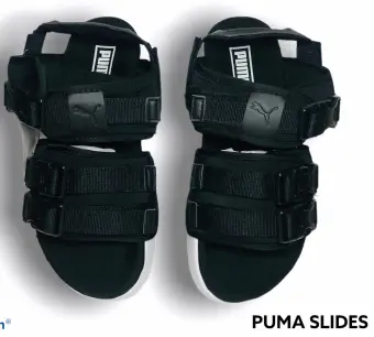puma slides for boys