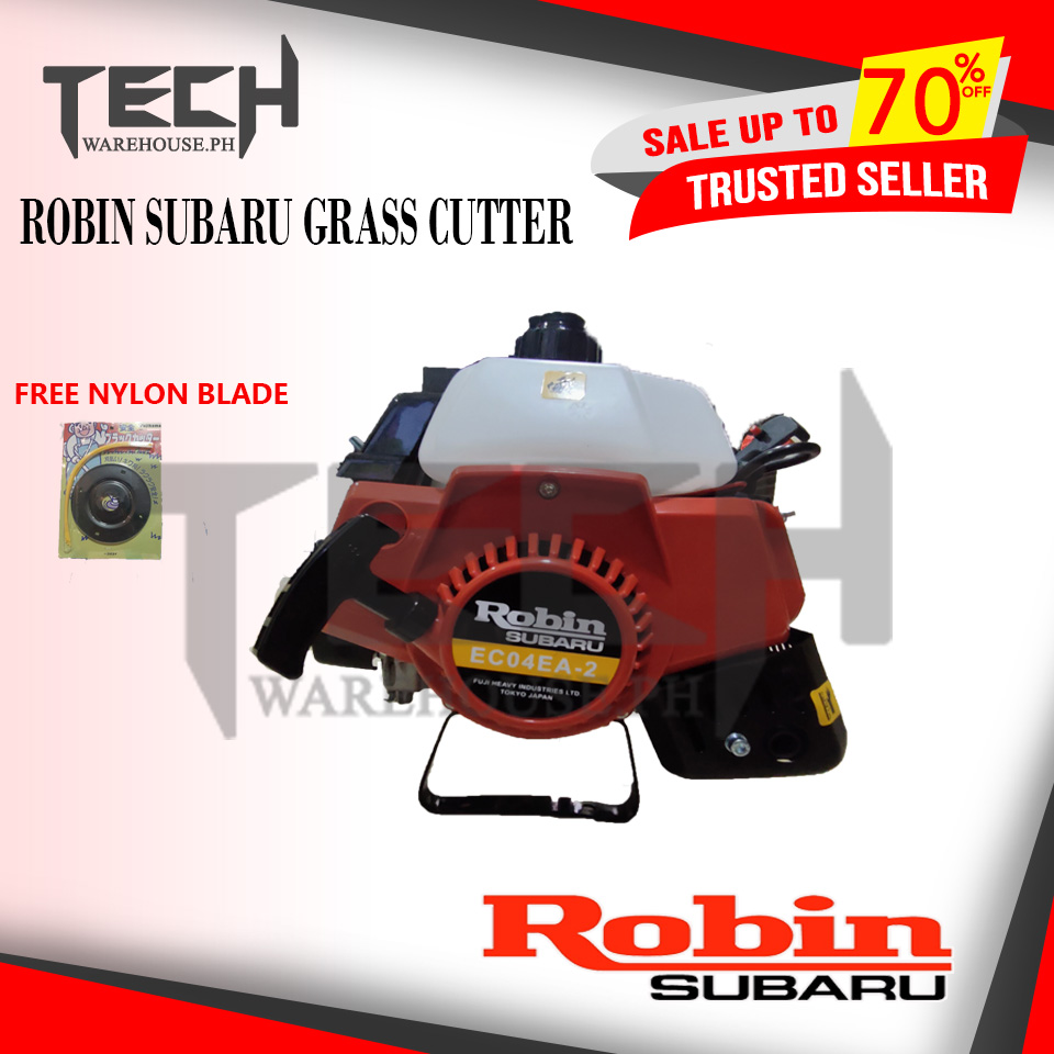 Robin Subaru Grass Cutter Brush Cutter 2 Stroke with FREE Nylon Trimmer ...